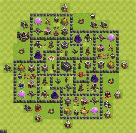 th9 coc base plans